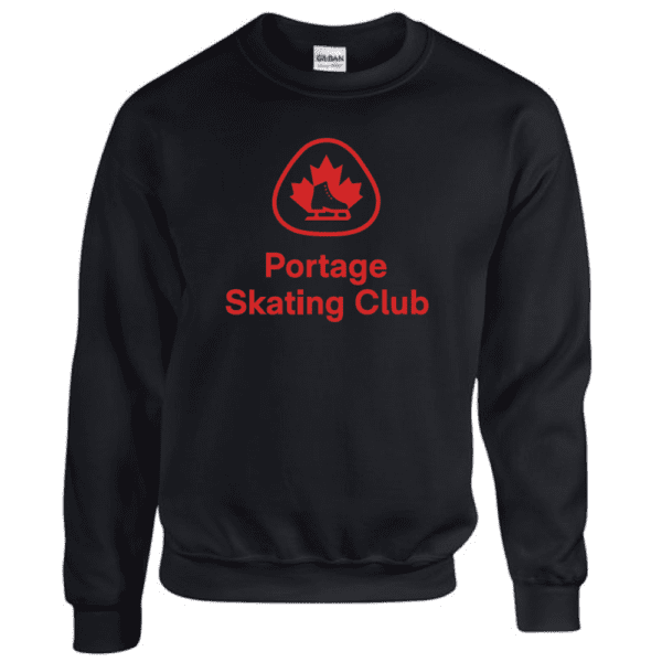 G180 Gildan Heavy Blend Fleece Crew Sweatshirt - Black